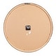 preview thumbnail 8 of 9, White Wood Natural Wall Clock 24 x 24 x 3 - 24 x 2.5 x 24