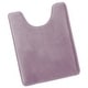 preview thumbnail 1 of 3, Clara Clark Ultra Soft Plush Bathroom Rug - Non-Slip, Velvet, Memory Foam Bath Mat - Set of 2 Contour (20x24) - Dusty Purple