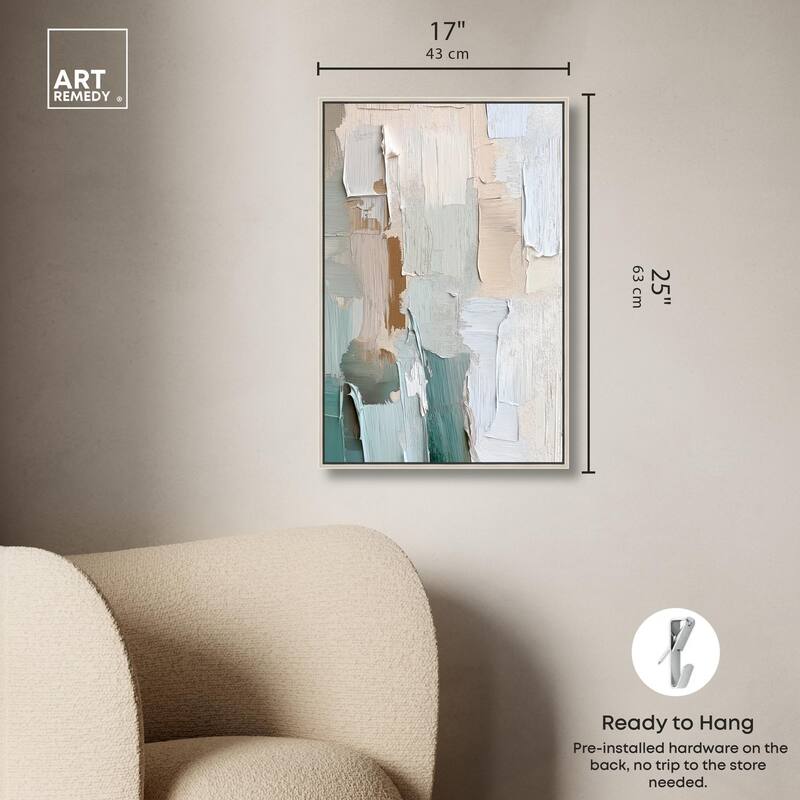 Impasto Intervals II Canvas by Art Remedy