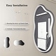 preview thumbnail 10 of 9, Apmir Frameless Asymmetrical Mirror Back Lighted Bathroom Vanity Mirror Anti-Fog, 3 Colors Touch Irregular Mirror