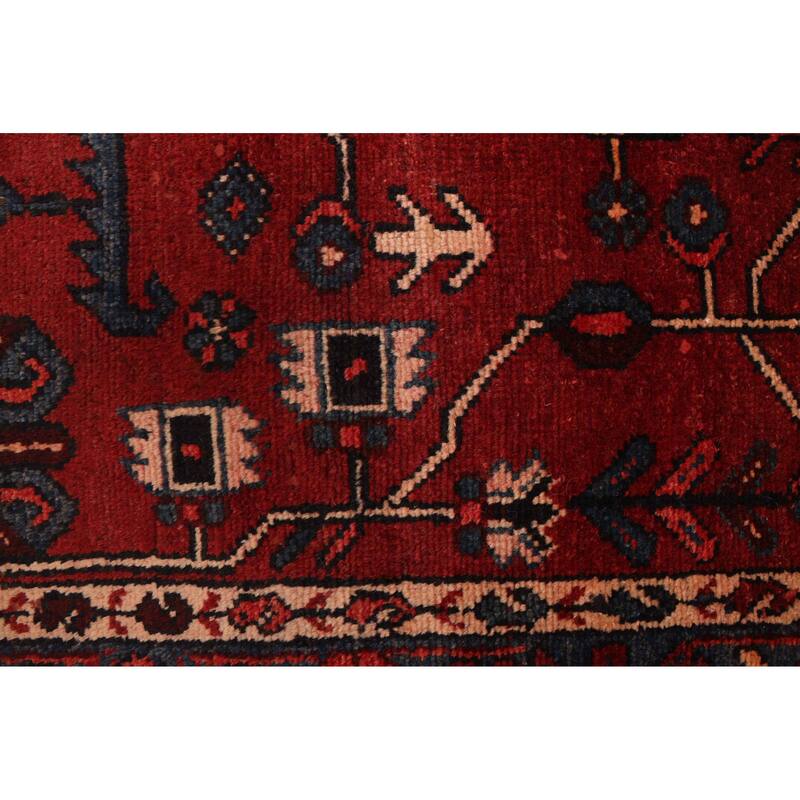 ECARPETGALLERY Hand-knotted Konya Anatolian Red Wool Rug - 3'10 x 6'9