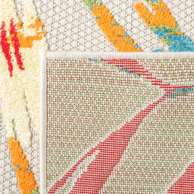 SAFAVIEH Cabana Sebahate Indoor/ Outdoor Waterproof Patio Tropical Rug