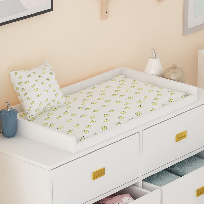 Timechee 45.1"W Changing Table Dresser