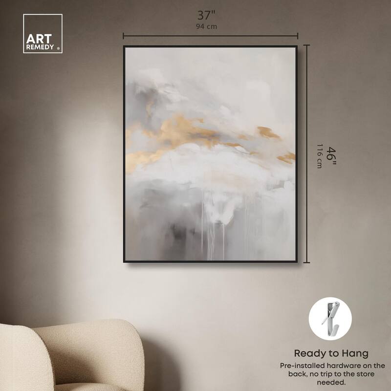 Mellowed Mist I Canvas by Art Remedy