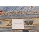 preview thumbnail 9 of 7, ECARPETGALLERY Hand-knotted Modern Oushak Light Denim Blue Wool Rug - 7' 11" x 9' 11"