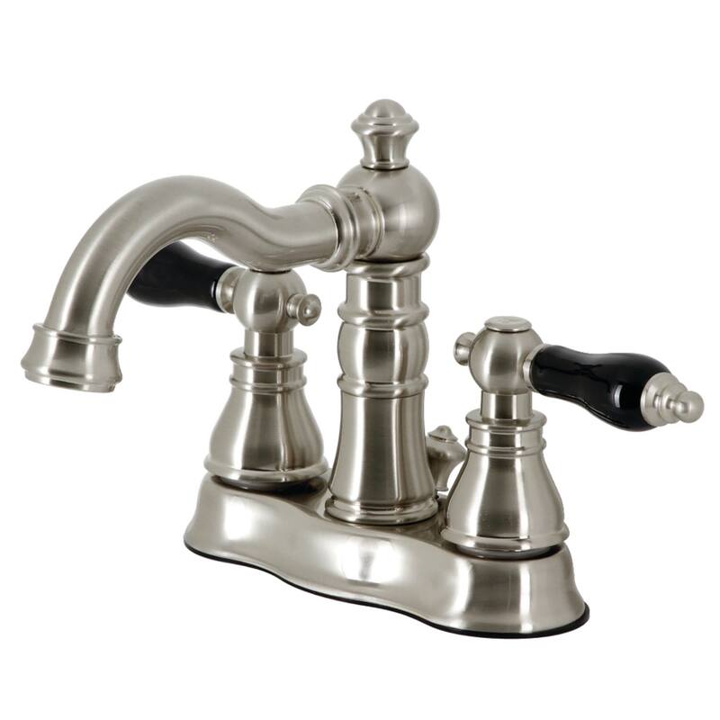 Kingston Brass Duchess 1.2 GPM Centerset Bathroom Faucet with Pop-Up - Brushed Nickel