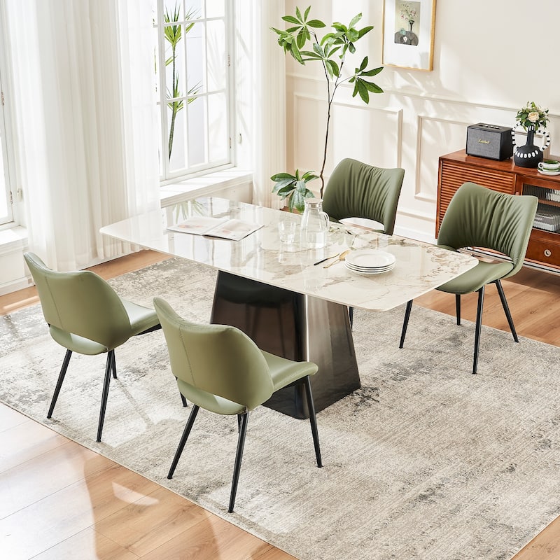 Modern Dining Kitchen Chairs Set of 2 Loads up to 300lbs
