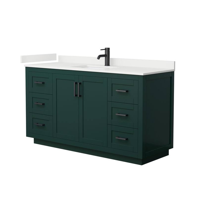 Wyndham Collection WCF292960S-QTZ-UNSMXX Miranda 60" Free Standing