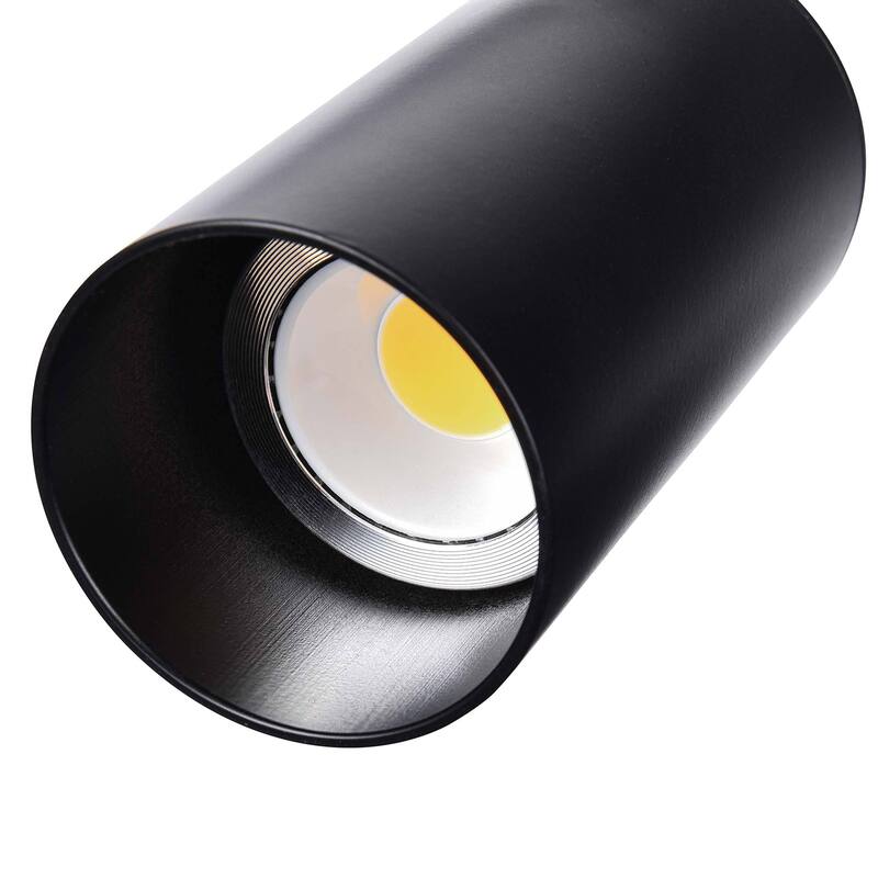 5-Light Modern Industrial Spotlight Adjustable Linear Ceiling Track Lighting Kit Industrial Track Lighting