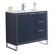 Option Navy Blue - Chrome Hardware