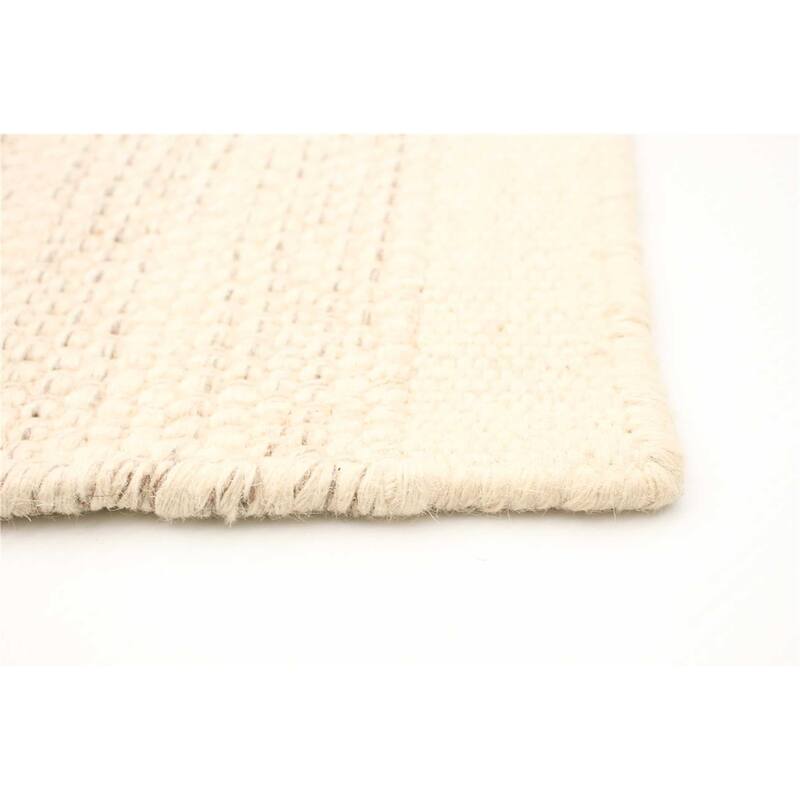 ECARPETGALLERY Hand Loomed Bungalow Wool Dhurrie