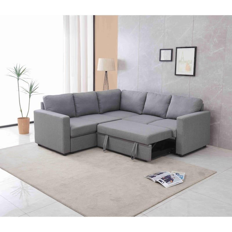 3 - Piece Upholstered Corner Sectional