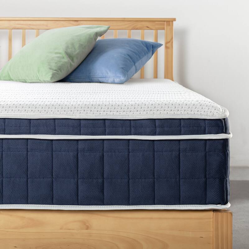 12 inch Pocket Spring Hybrid Mattress with Green Tea Memory Foam Bed