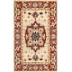preview thumbnail 29 of 40, SAFAVIEH Handmade Chelsea Katerina French Country Wool Rug 2'6" x 4' - Red/Ivory - Rectangle