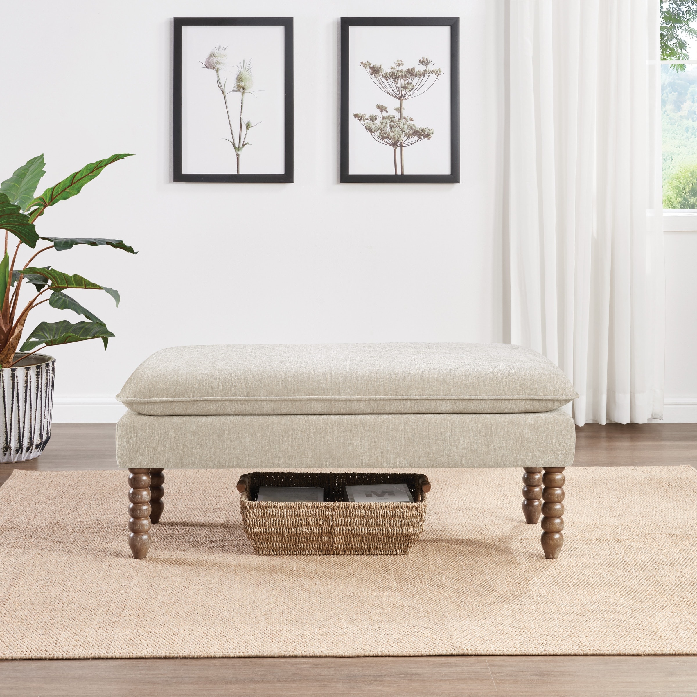 Selina Pillow Top Bench