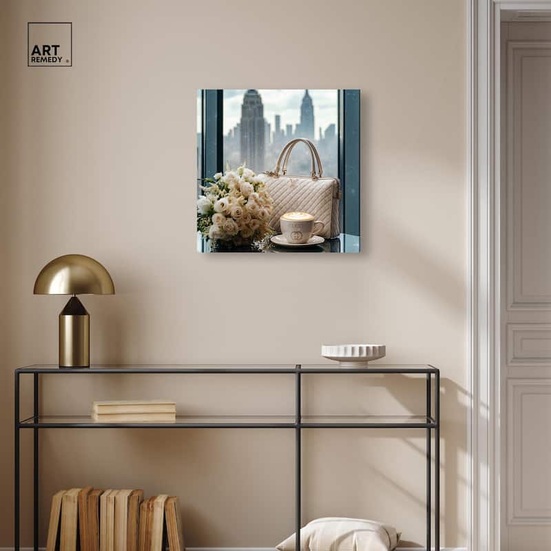 Glam by the Window New York Canvas by Art Remedy, Gallery Wrapped