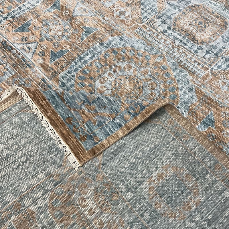 HERAT ORIENTAL Handmade Mamluk Wool Rug - 12'2" x 15'
