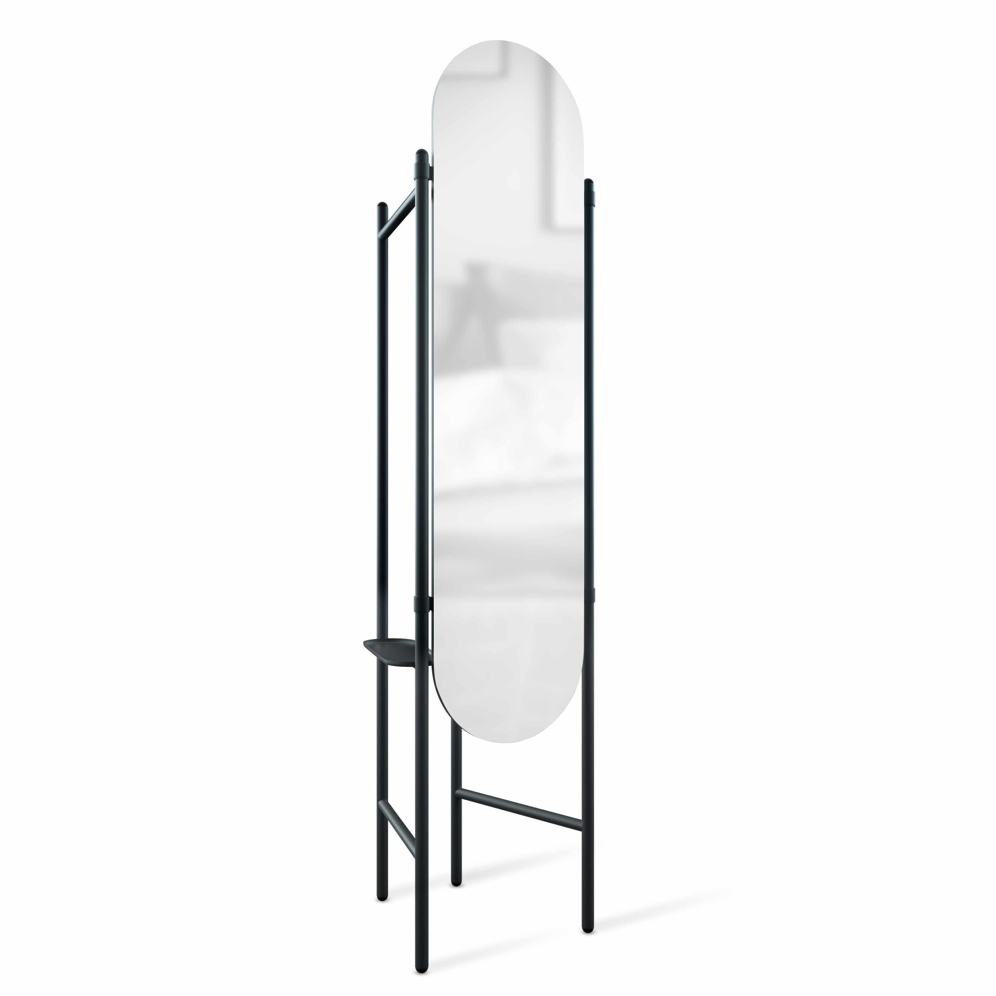 Shop Umbra 1009611 040 Vala 71 Tall Free Standing Floor Mirror