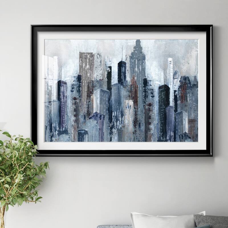 City Mood Premium Framed Print - Ready to Hang