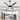 60" Black Industrial Chandelier Dimmable LED Ceiling Fan Light - 60''