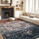preview thumbnail 7 of 38, Ombre Vintage Area Rug Distressed Washable Living Room Bedroom Rug Indoor Carpet Ultra-Thin Soft Rug Non-Slip