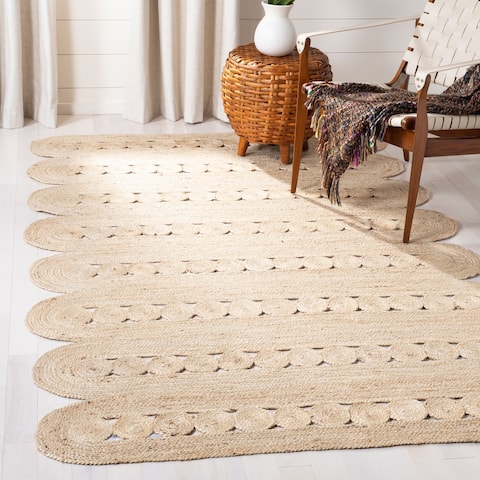 SAFAVIEH Handmade Natural Fiber Hajri Jute Rug