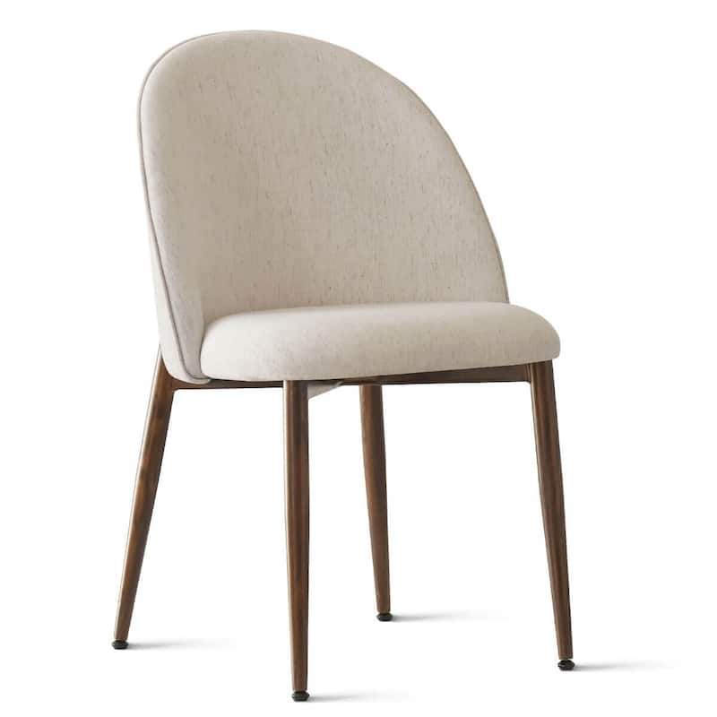 Upholstered Back Chenille Dining Chair (Set of 6)