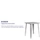 preview thumbnail 5 of 11, Indoor Outdoor Metal Bar Height Table