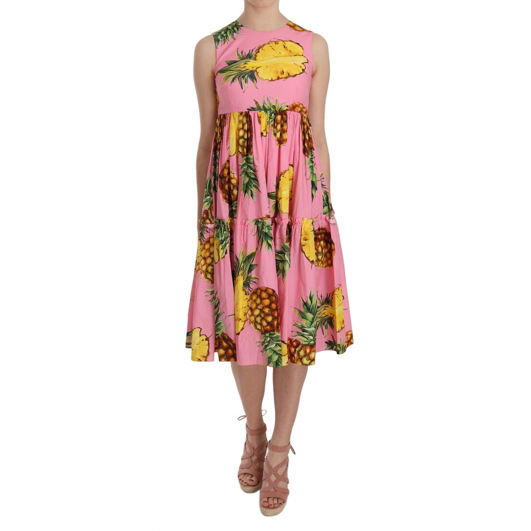pink pineapple dress