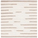 preview thumbnail 17 of 34, SAFAVIEH Handmade Natura Tamzin Boho Wool & Jute Rug 6' Square - Ivory/Natural - Square
