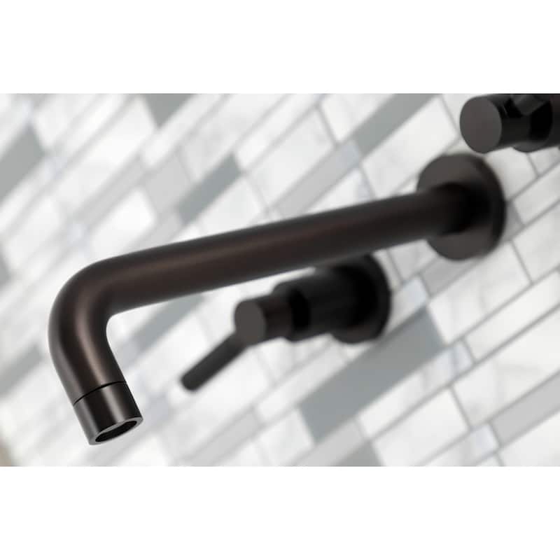Kingston Brass Kaiser 3-Hole Wall Mount Roman Tub Faucet