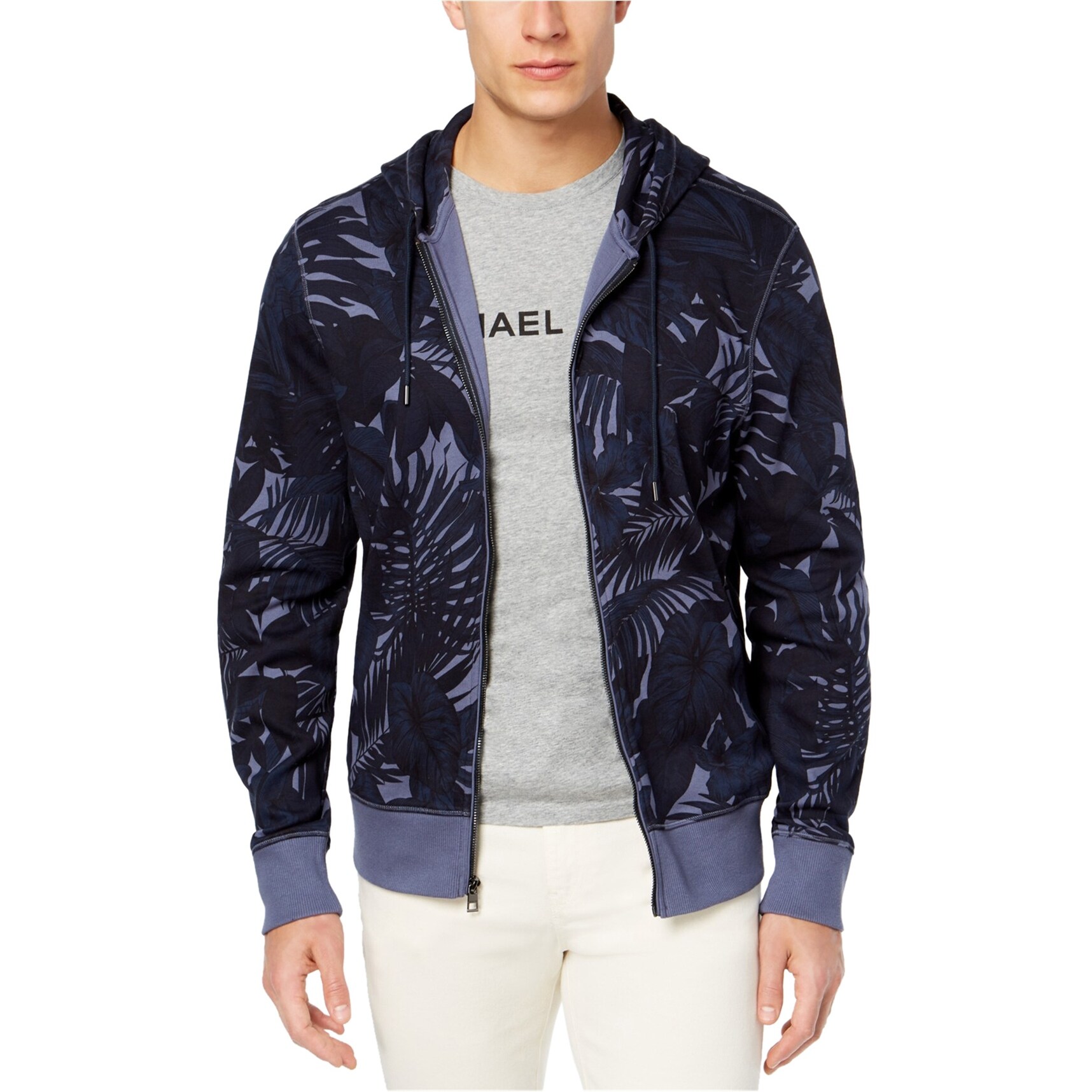 michael kors hoodie blue