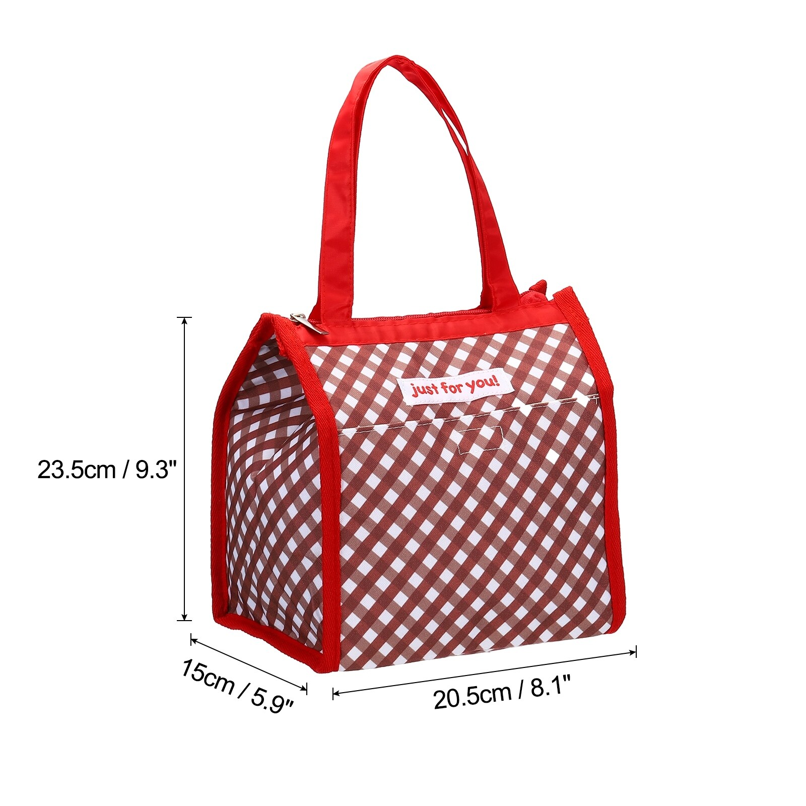 Built Icehouse Gel Cube Insulating Lunch Bag in Pink Cat Pattern 
