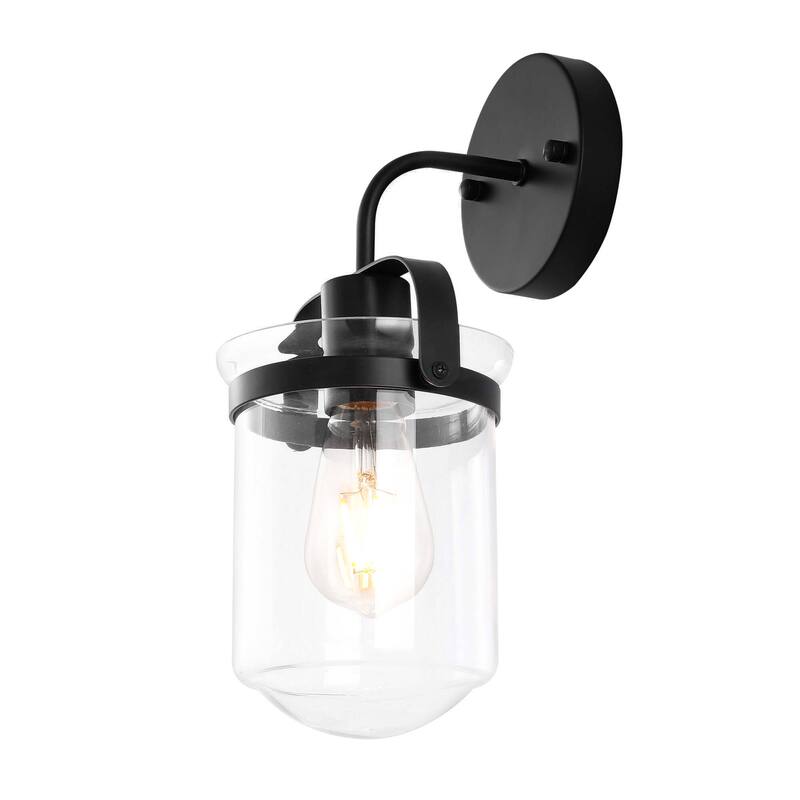 Modern Matte Black Wall Sconce