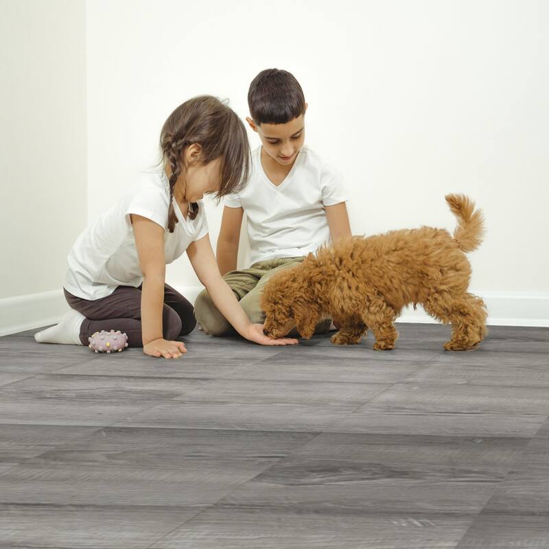 Art3d 12'' X 12'' Wood-Look Peel and Stick Vinyl Floor Tiles,30 Pcs,30 sqft