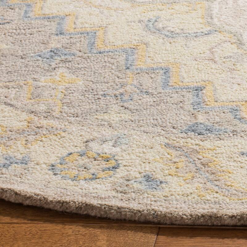 SAFAVIEH Handmade Micro-Loop Ludivine Wool Rug