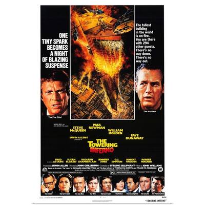 "The Towering Inferno (1974)" Poster Print