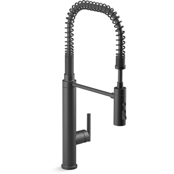 Kohler K-24982 Purist 1.5 GPM Single Hole Pre-Rinse Kitchen Faucet. Opens flyout.