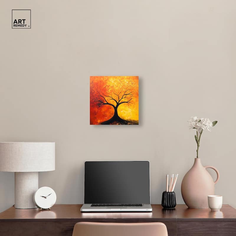 Tree of Opposites I Canvas by Art Remedy, Gallery Wrapped