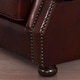 preview thumbnail 5 of 3, Brandon Distressed Whiskey Italian Leather Sofa and Chair