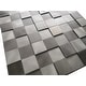 preview thumbnail 9 of 12, Altair Mijas Peel-and-Stick Mosaic Tile Sample - Steel Grey