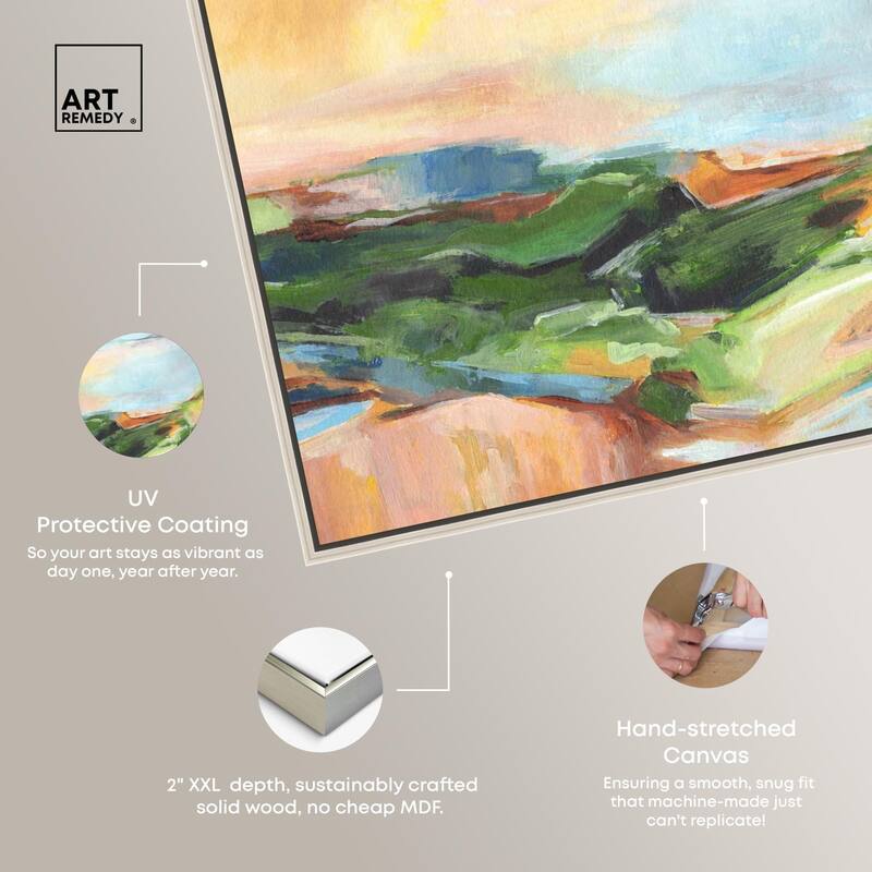 Abstract Landscape Canvas by Art Remedy