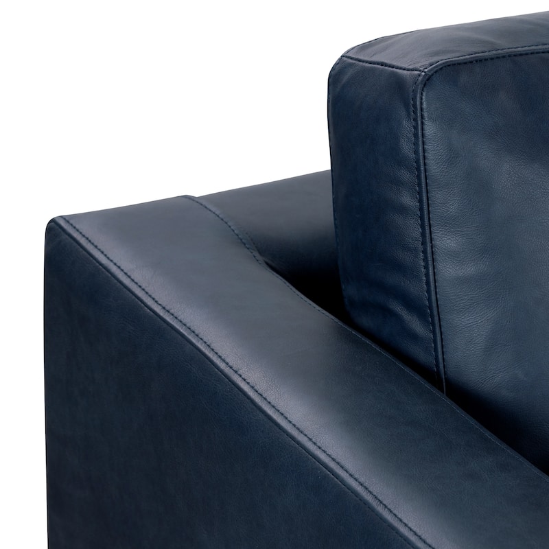Poly and Bark Napa Lounge Chair - Genuine Italian Leather
