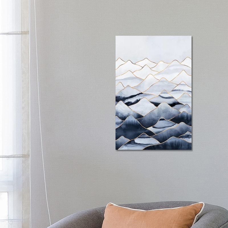 iCanvas "Mountains I" by Elisabeth Fredriksson Canvas Print - 26x18x1.5