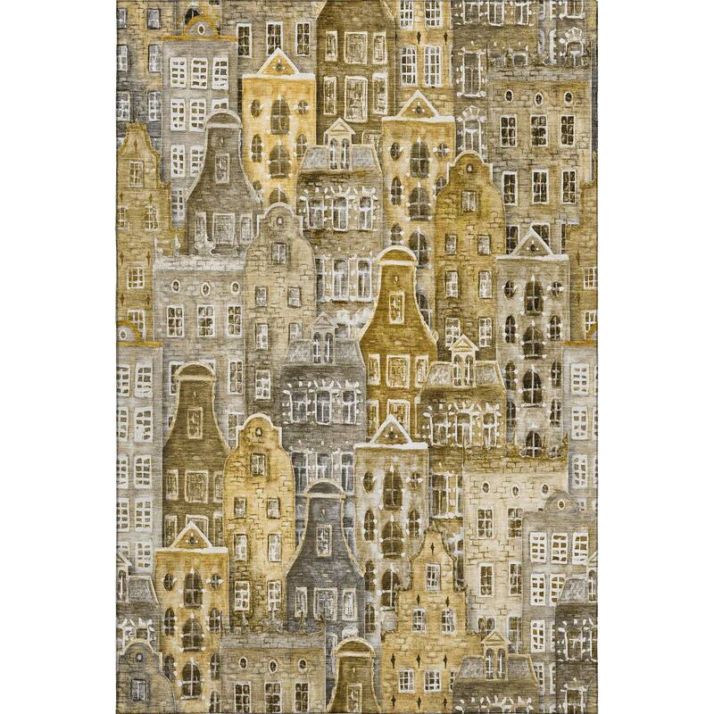 Premium Washable Super Soft Modern Citylife Mayfield Rug