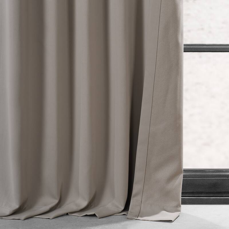 Exclusive Fabrics Performance Woven Blackout Curtain Pair (2 Panels)