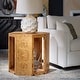 preview thumbnail 6 of 4, Uttermost Indus Burl Side Table