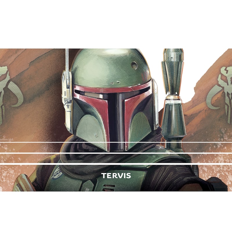 Tervis Traveler Star Wars The Book of Boba Fett Helmet Triple Walled Insulated Travel Tumbler, Stainless Steel - 20oz