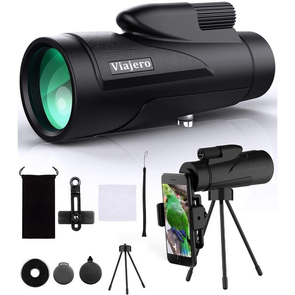 12X50 Monocular High Power Starscope Monocular with Smartphone