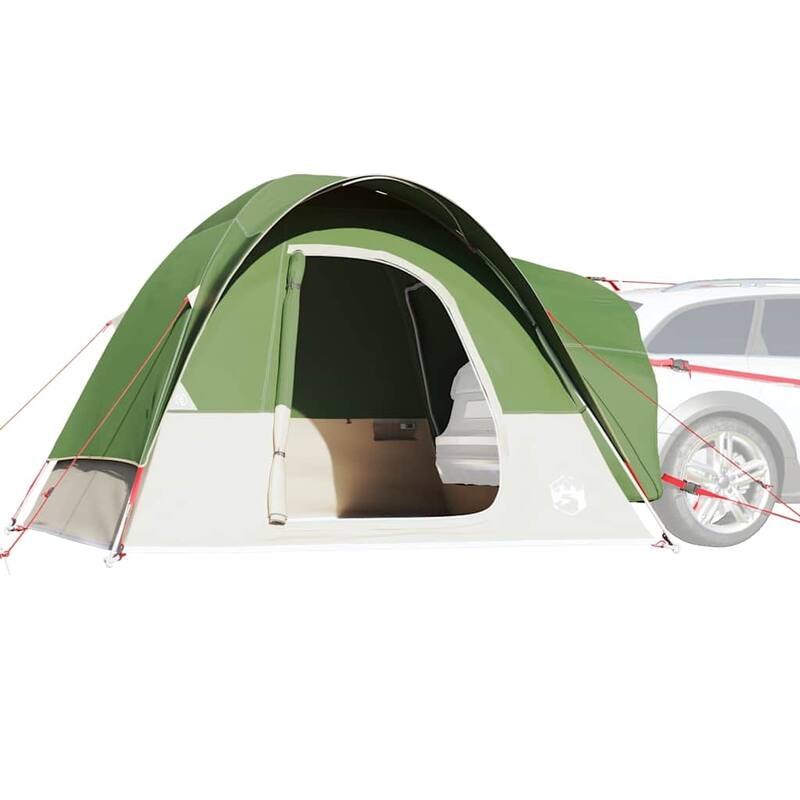 vidaXL Car Tent 4-Person Green Waterproof - 118.1 x 118.1 x 90.6"